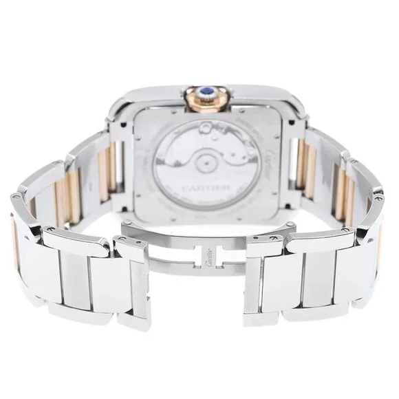 CARTIER Tank AnglaiseXL W5310006 Date 2 tone Automatic Men's Watch_890627 - Picture 5 of 6